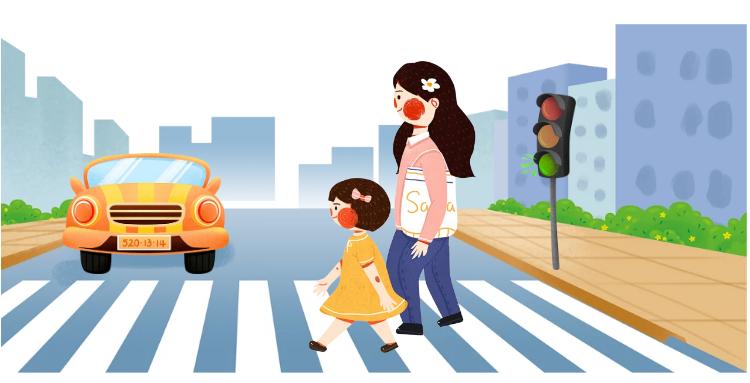 步行騎行乘車安全規(guī)則_出行提示_中小學開學交通安全提示