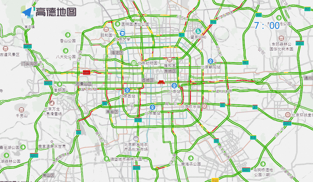 出行提示_周末大型活動交通預測_工作日早晚高峰交通壓力