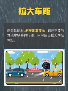 出行提示_雨天行車(chē)注意事項(xiàng)_雨天安全行車(chē)知識(shí)