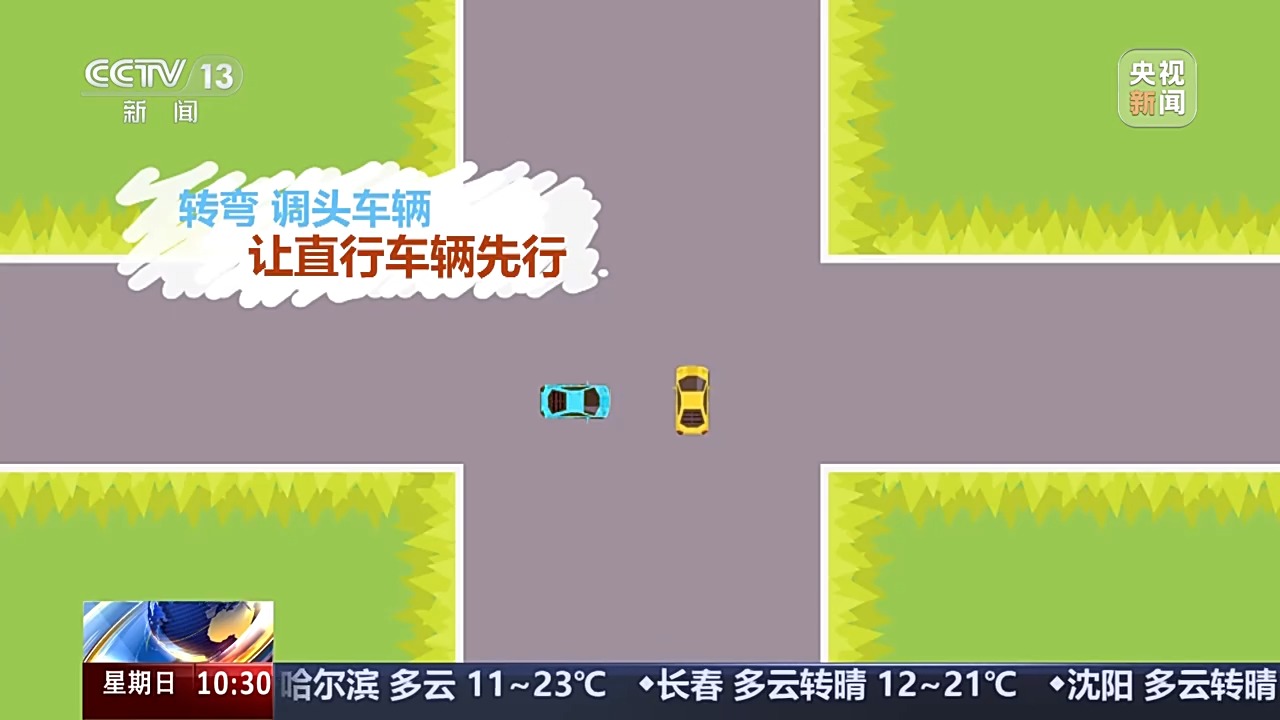 無信號(hào)燈路口通行規(guī)則_國慶中秋假期交通安全提示_出行提示