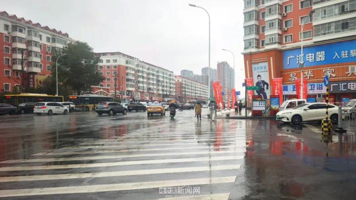 出行提示_雨雪天氣 哈爾濱交警 出行安全