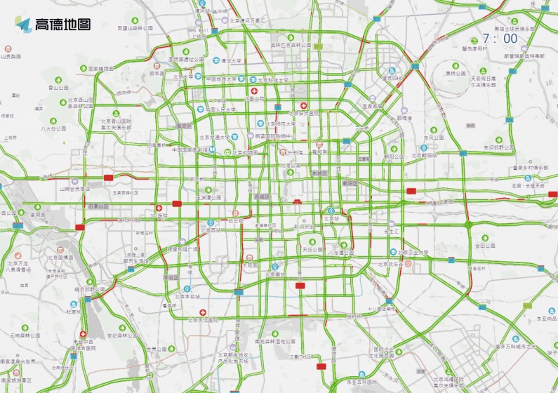 出行提示_工作日車(chē)流增加_開(kāi)學(xué)早高峰