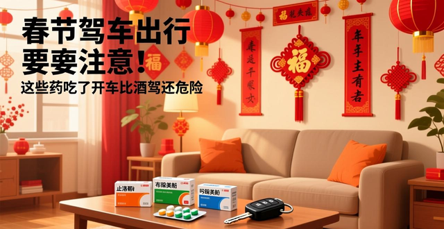 藥駕危害與防范_春節(jié)駕車安全_出行提示