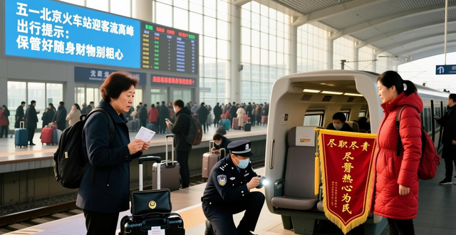 出行提示_小長假鐵路旅客量統(tǒng)計_北京鐵路警方提醒旅客保管財物